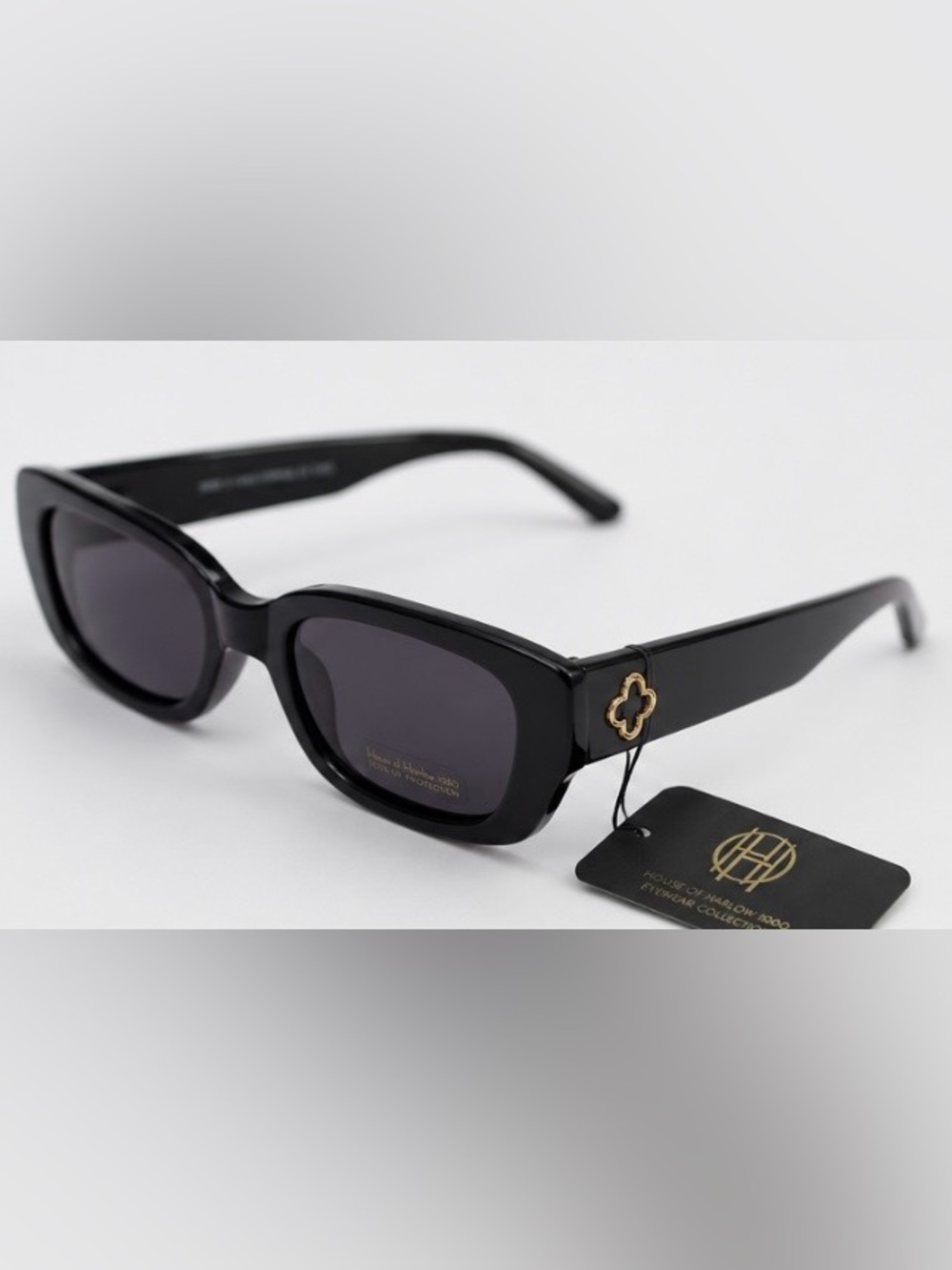 House of Harlow Black Cat-Eye Sunglasses, House of Harlow Sunglasses